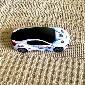 Amazon White and Black Racing Toy Car